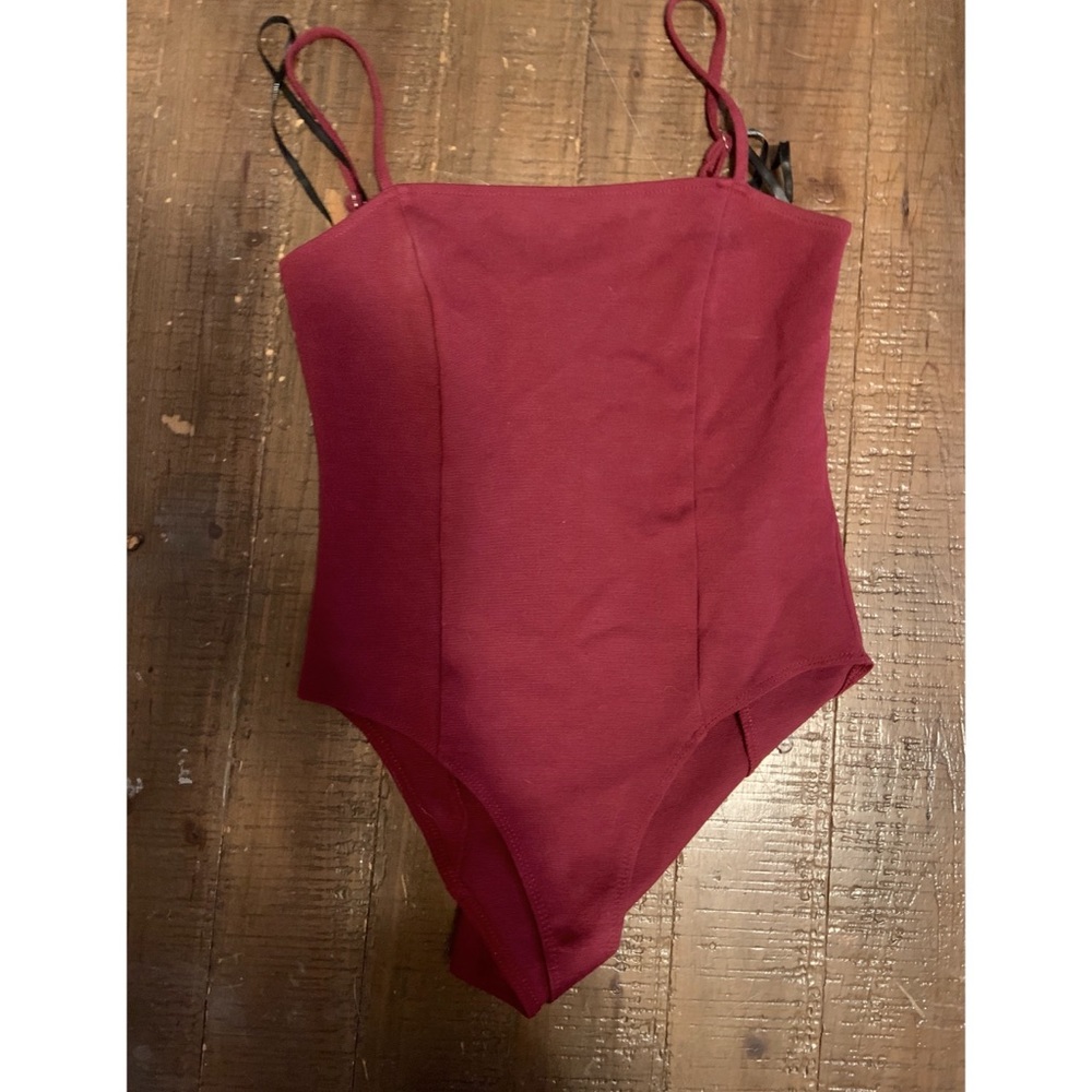 Forever 21 maroon bodysuit